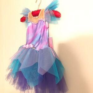 Girls Blue & Purple Tulle Costume Tutu